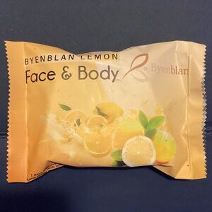 Lemon Face & Body Soap - Yellow